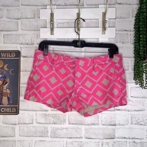 Hurley Surf Lowrider Original Hot Pink Shorts Size 5